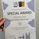 Special award diplom