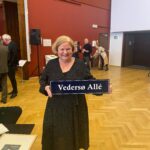 Afskedsreception for rektor Birgitte Vedersø i Festsalen med mange inviterede.